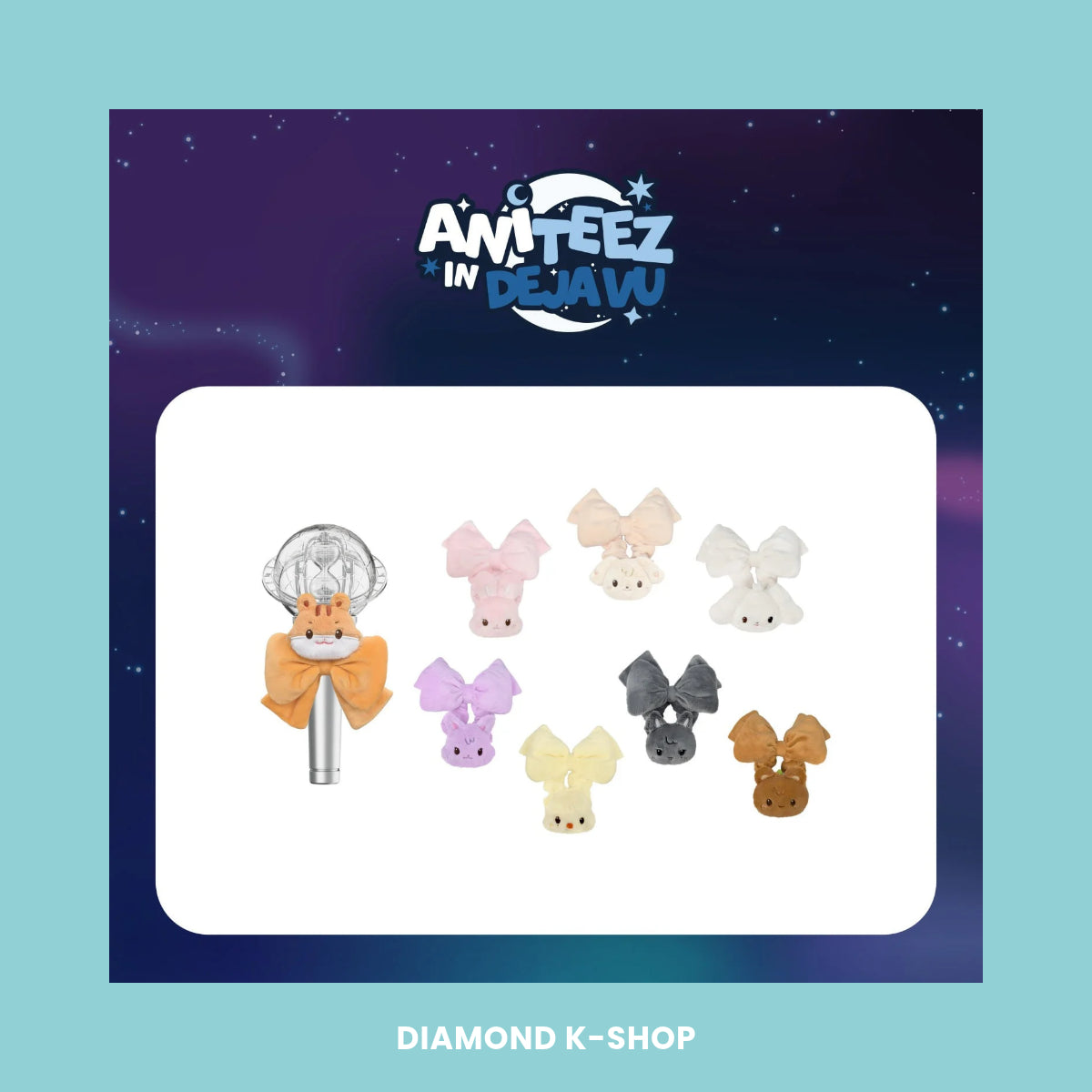 ATEEZ - ANITEEZ IN DEJA VU MD: TINY LIGHTSTICK SCRUNCHIE