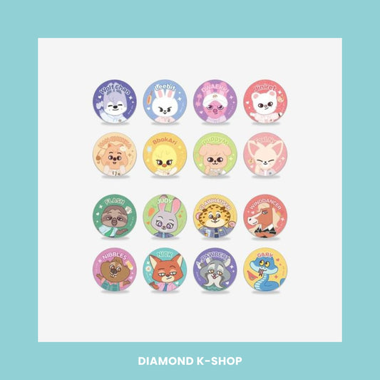 STRAY KIDS - "SKZOO X ZOOTOPIA2 MD" SECRET GLITTER CAN BADGE (Random)