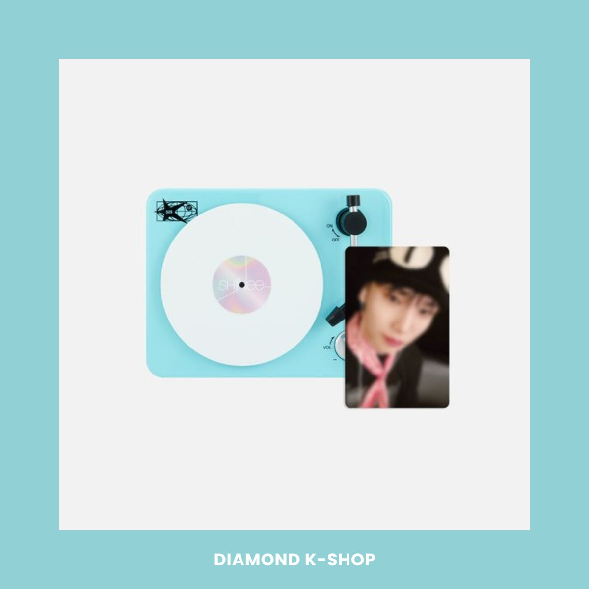 SHINee - [17th Anniversary official MD] - Turntable Bluetooth Speaker Set