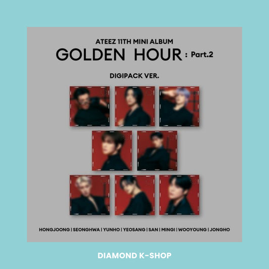 ATEEZ - Golden Hour Part. 2 (Digipack ver.)