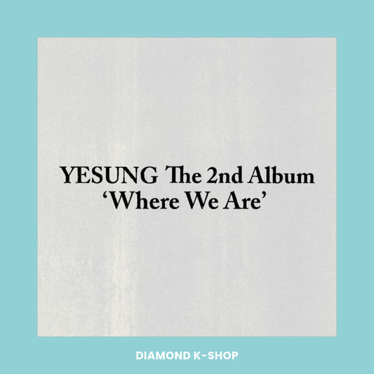 SUPER JUNIOR: YESUNG - Where We Are (Photobook)