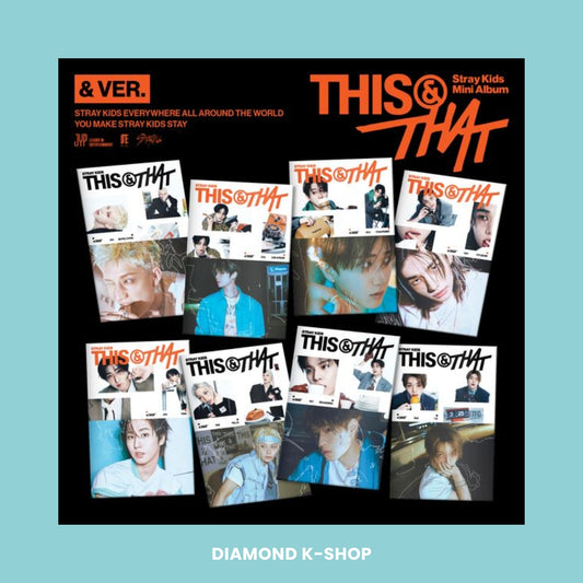 STRAY KIDS - THIS & THAT (& ver.) + POB FANS SHOP (JYP)