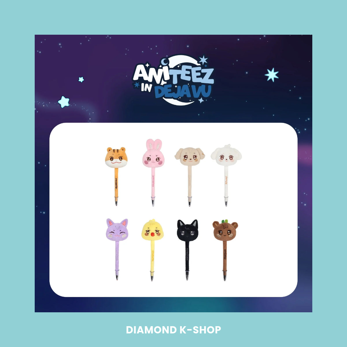 ATEEZ - ANITEEZ IN DEJA VU MD: PLUSH BALL PEN