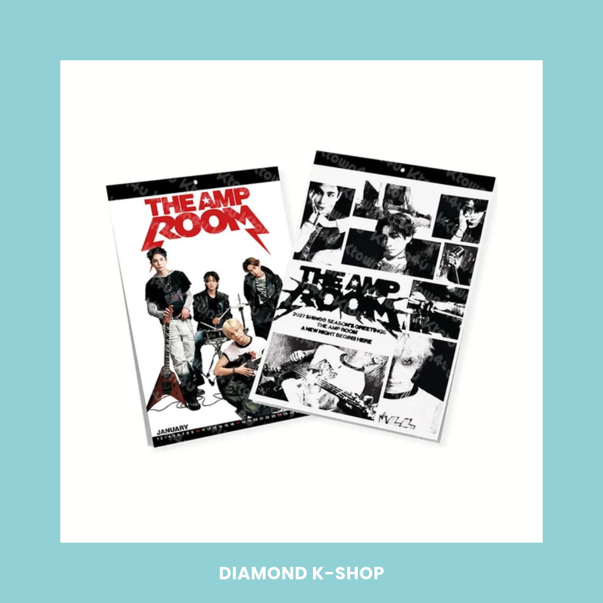 SHINEE - 2027 SEASON'S GREETINGS: THE AMP ROOM + POB Ktown4u