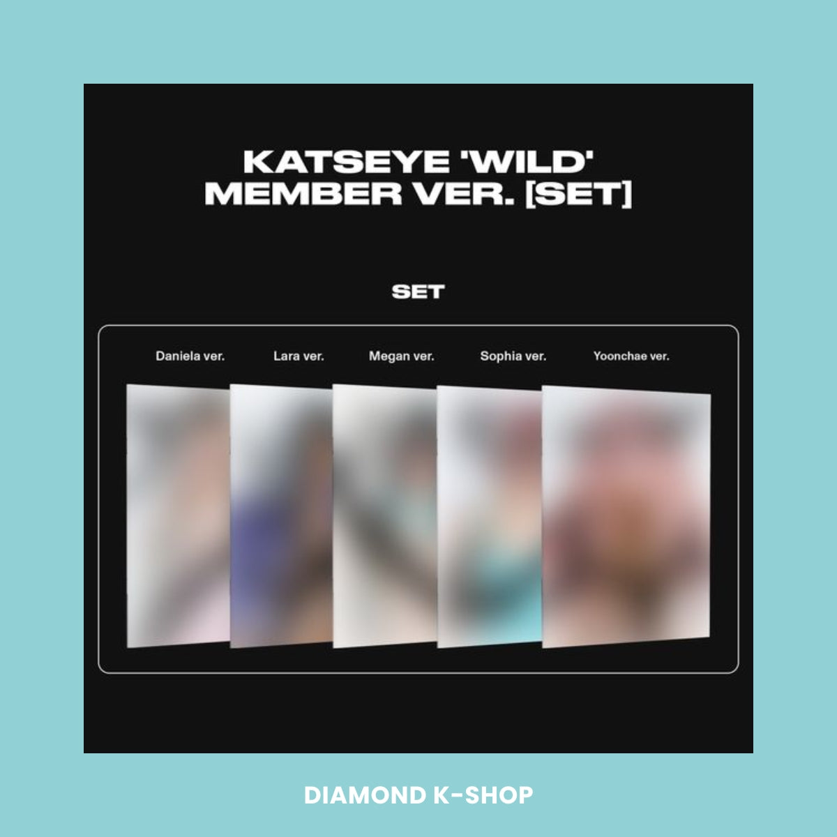 KATSEYE - WILD (Member ver.) + POB Weverse