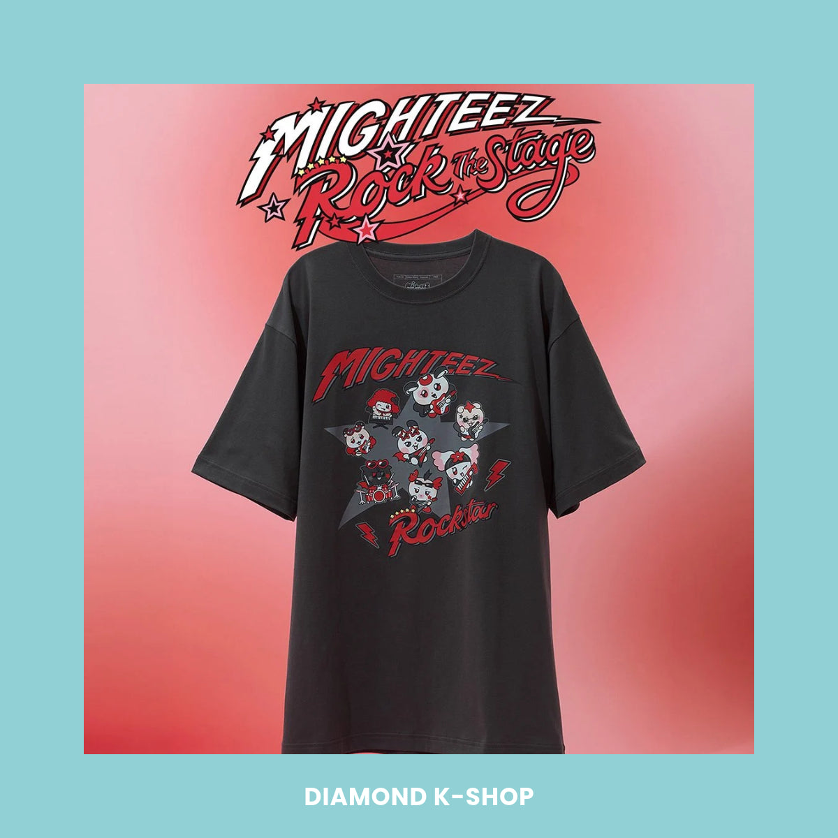 ATEEZ - MIGHTEEZ Rock The Stage POP-UP: T-Shirt