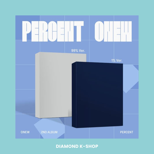 SHINEE: ONEW - Percent (Photobook) + POB Oficial