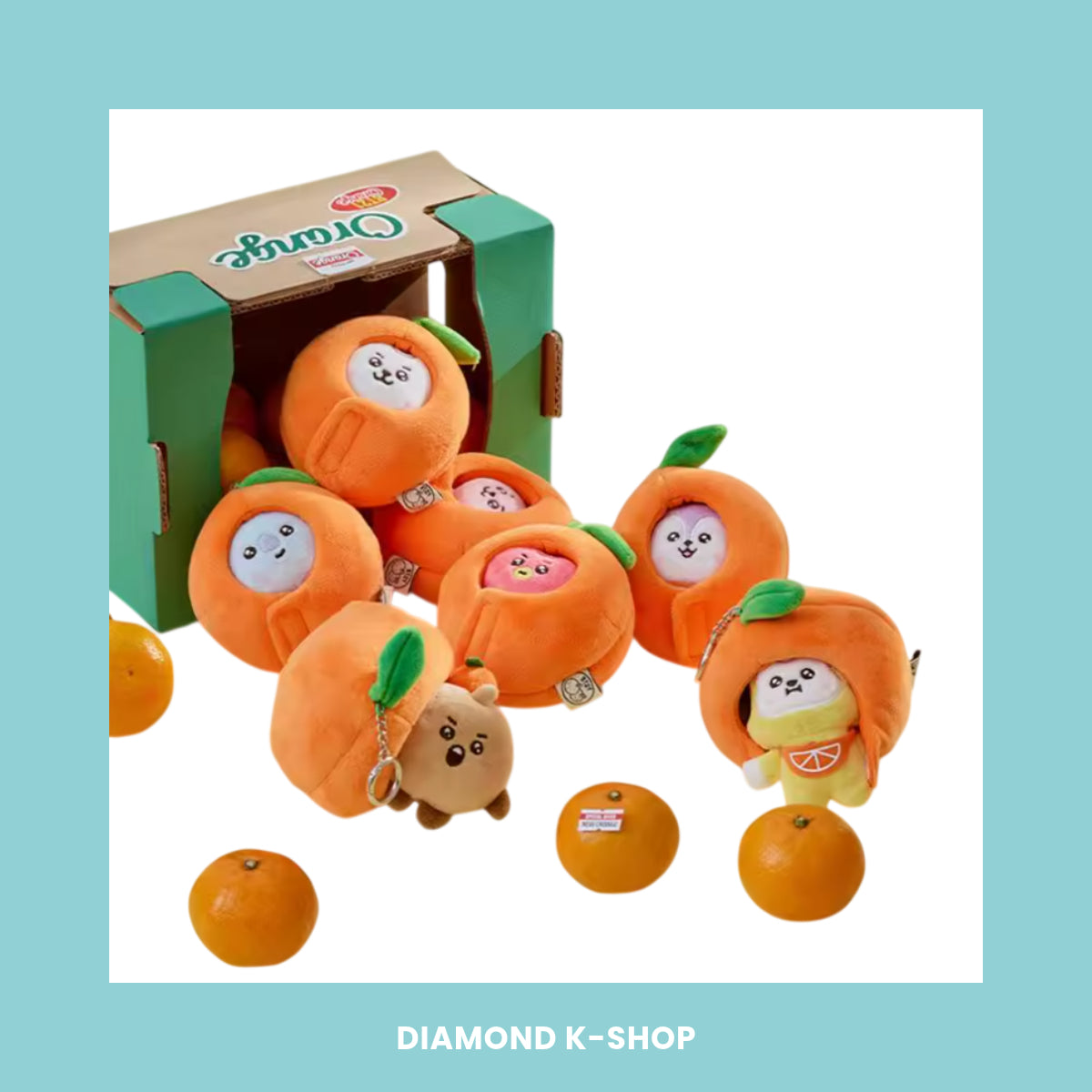 BT21 - Orange Keyring