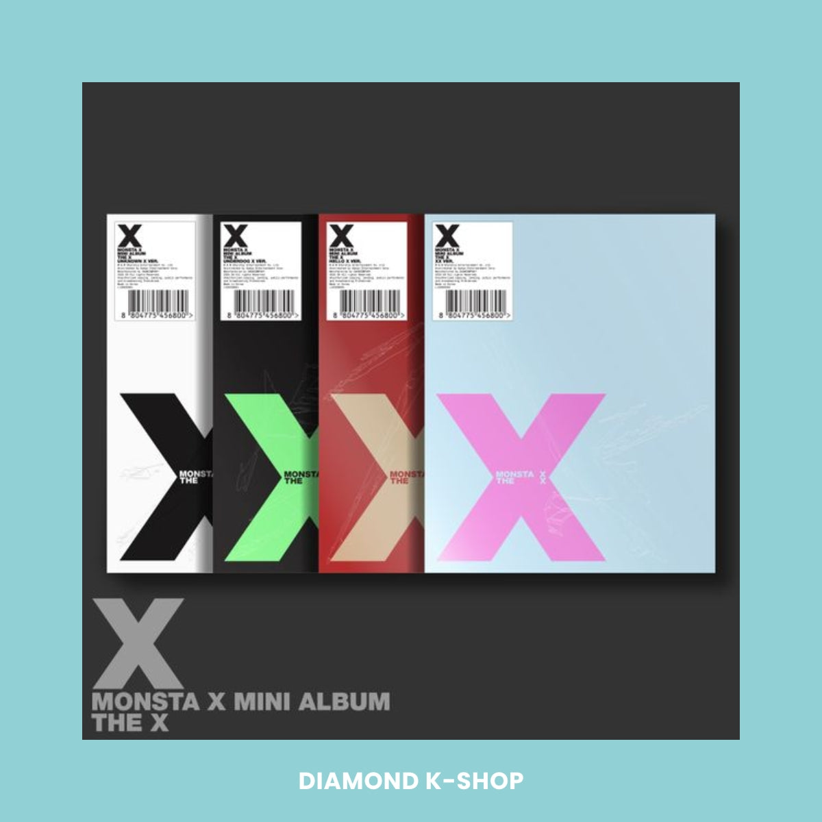 MONSTA X - THE X (Photobook) – Diamond K-Shop