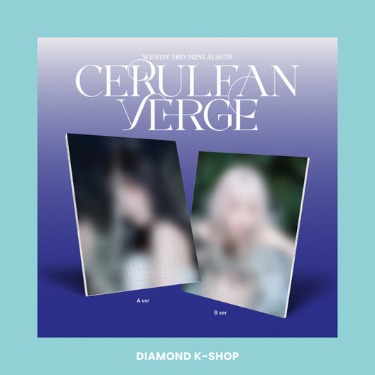 RED VELVET: WENDY - Cerulean Verge (Photobook) + POB Oficial