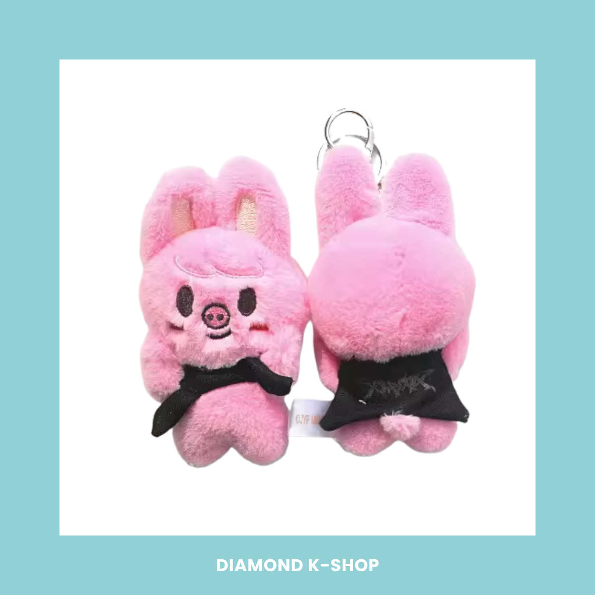 STRAY KIDS - SKZOO Plush Keyring (Capita negra)