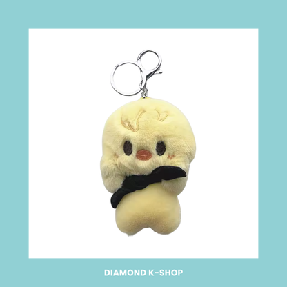 STRAY KIDS - SKZOO Plush Keyring (Capita negra)