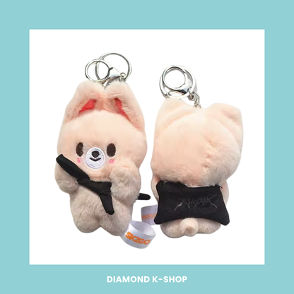 STRAY KIDS - SKZOO Plush Keyring (Capita negra)