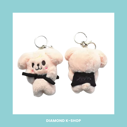 STRAY KIDS - SKZOO Plush Keyring (Capita negra)
