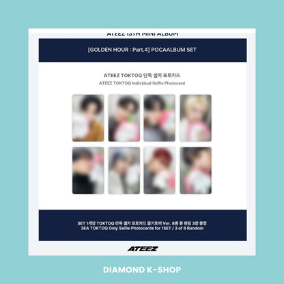 ATEEZ - GOLDEN HOUR : Part.4 (POCAALBUM ver.) + POB Oficial