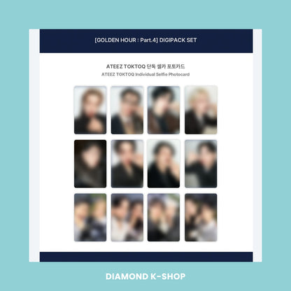 ATEEZ - GOLDEN HOUR : Part.4 (Digipack ver.) + POB Oficial