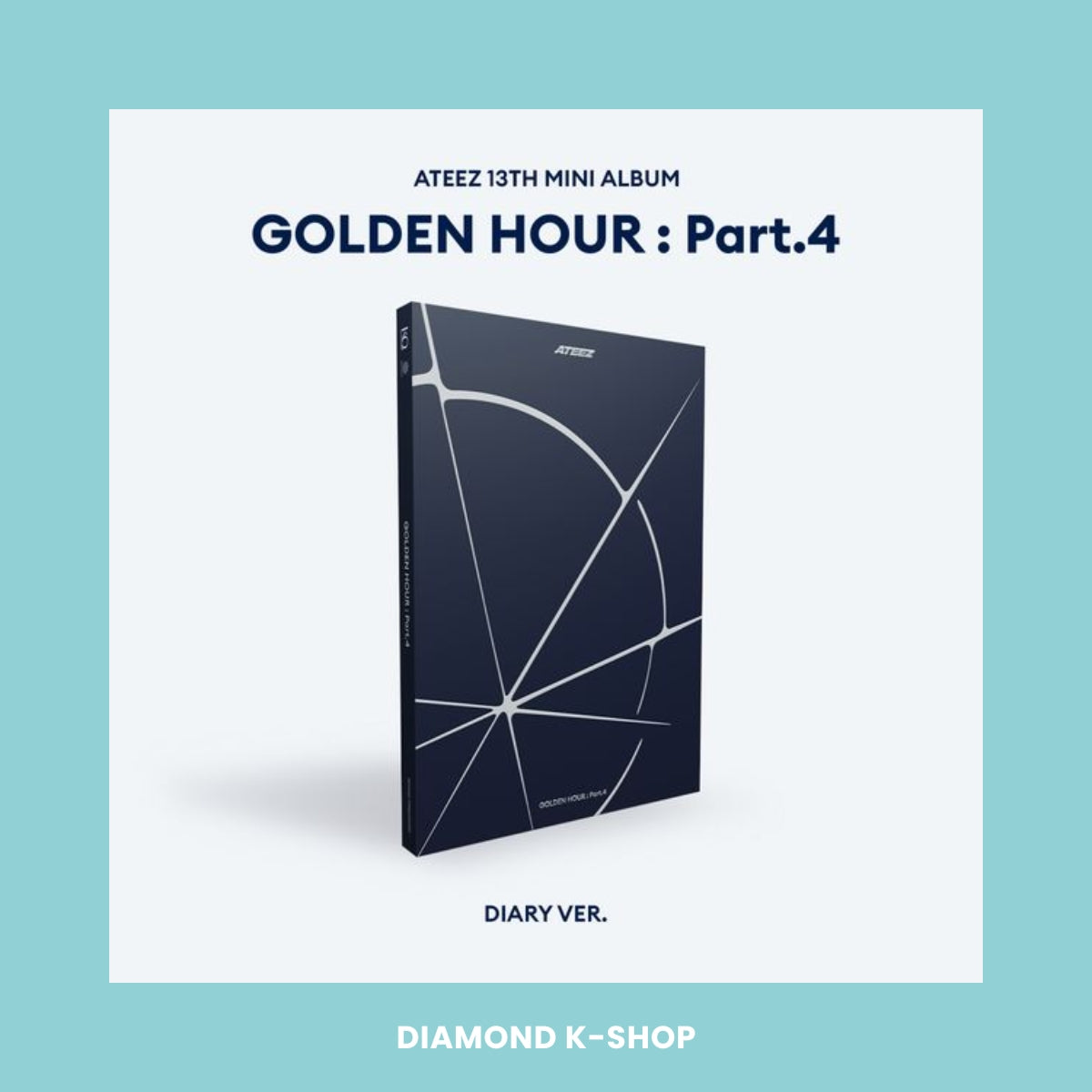 ATEEZ - GOLDEN HOUR : Part.4 (Photobook ver.) (Abierto)