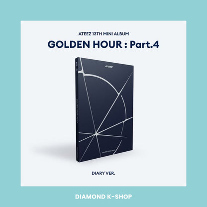 ATEEZ - GOLDEN HOUR : Part.4 (Photobook ver.) (Abierto)