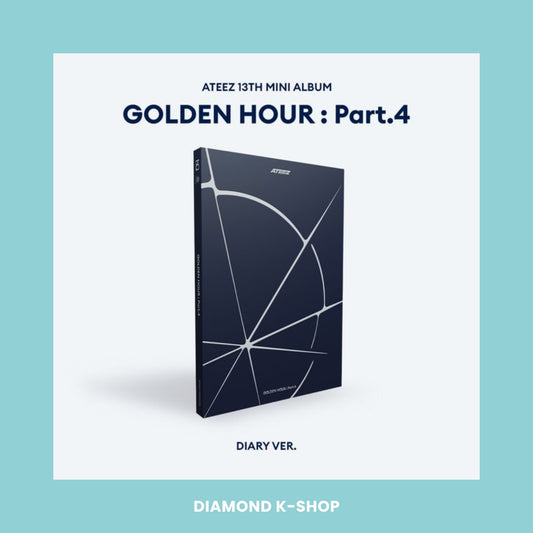 ATEEZ - GOLDEN HOUR : Part.4 (Diary ver.) + POB Oficial