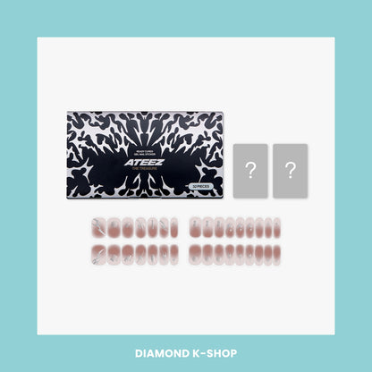 ATEEZ - "Fanplday" READY CURED GEL NAIL STICKER
