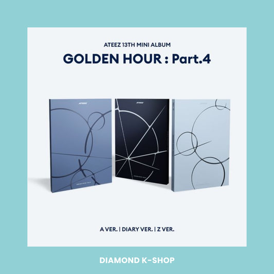 ATEEZ - GOLDEN HOUR : Part.4 (Photobook ver.) (Abierto)