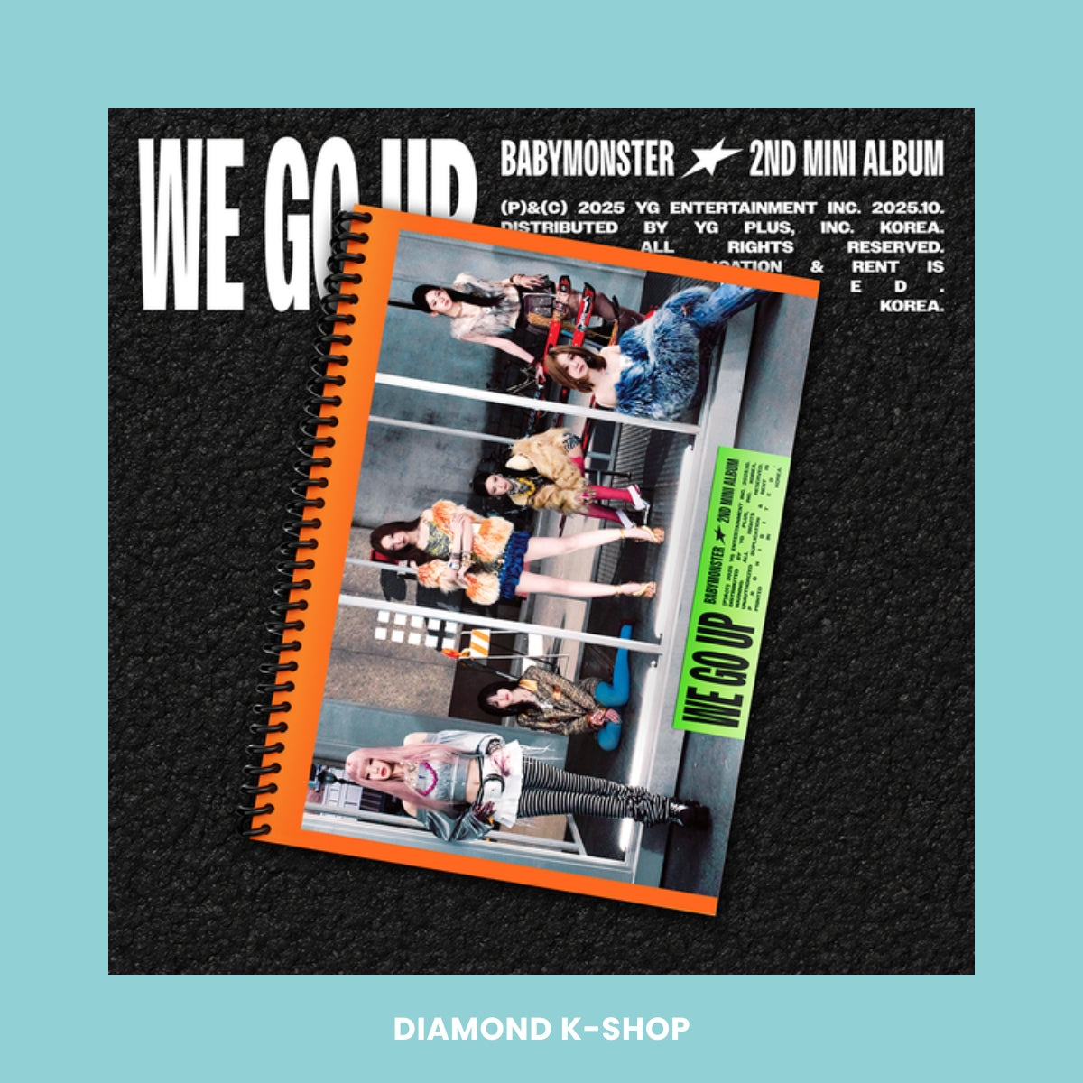 BABYMONSTER - WE GO UP (GO ver.)