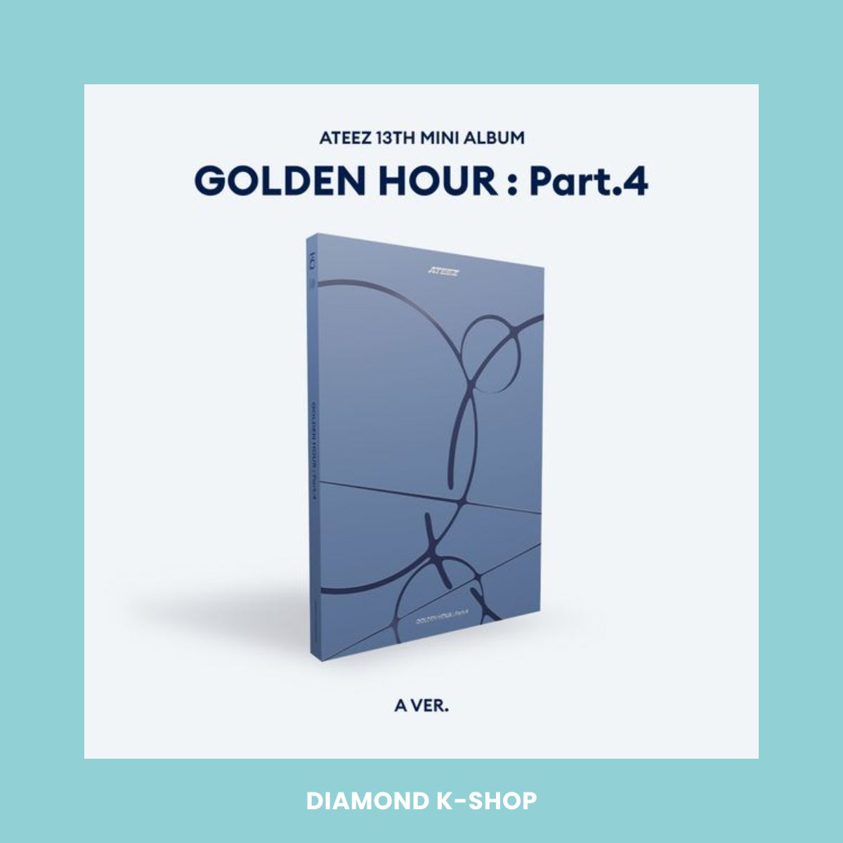ATEEZ - GOLDEN HOUR : Part.4 (Photobook ver.) (Abierto)