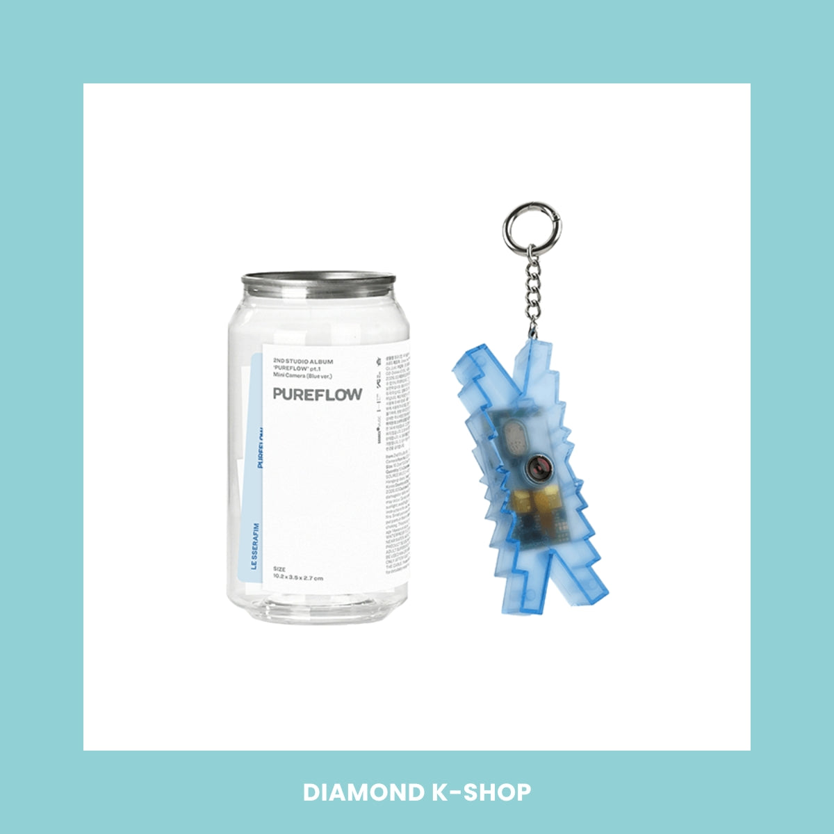 LE SSERAFIM - PUREFLOW (Mini Camera ver.)