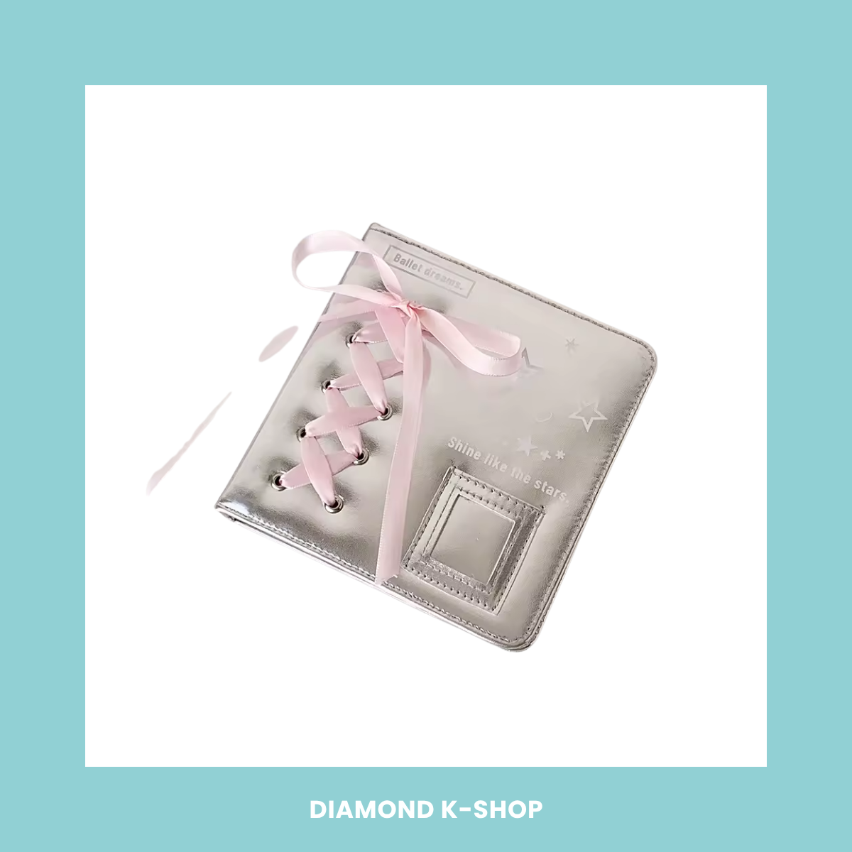 Binder Mini - Metálico con listón