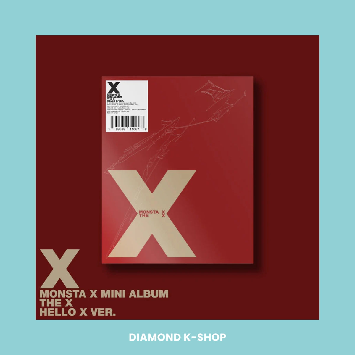 MONSTA X - THE X (Photobook) – Diamond K-Shop