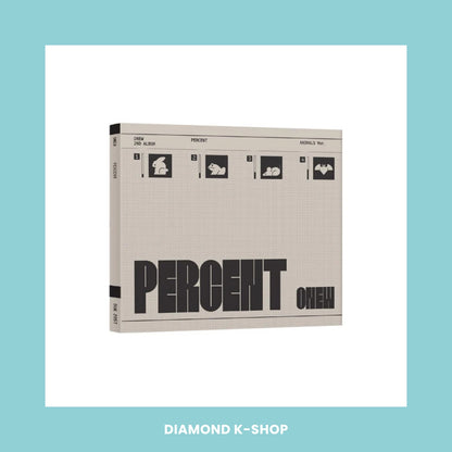 SHINEE: ONEW - Percent (Digipack)