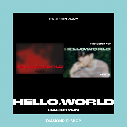 EXO: BAEKHYUN - Hello,World (Photobook)