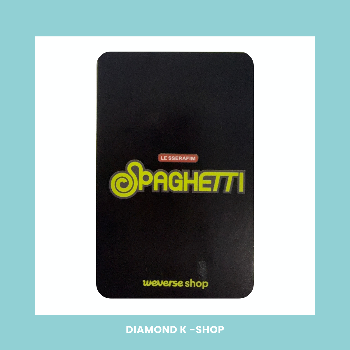 POB: LE SSERAFIM - Spaguetti Stress ball ver (WEVERSE)