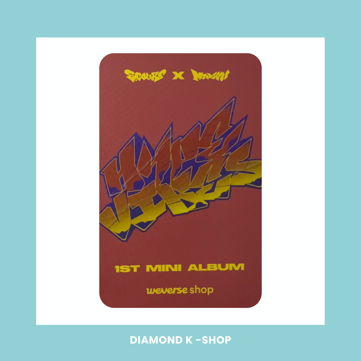 POB: SEVENTEEN: S.COUPS X MINGYU - Hype vibes (WEVERSE)