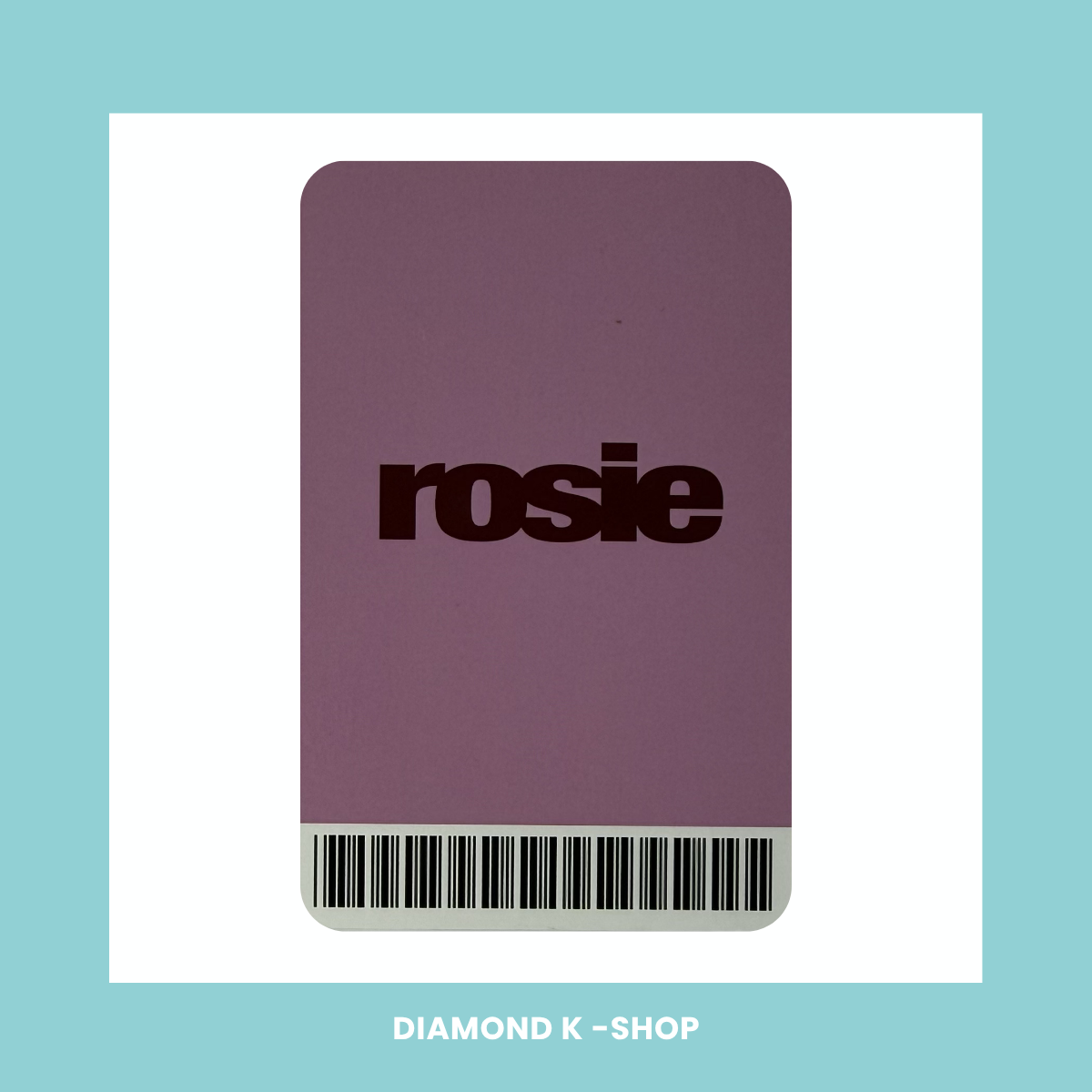 POB: BLACKPINK: ROSÉ - Rosie (YG SELECT)