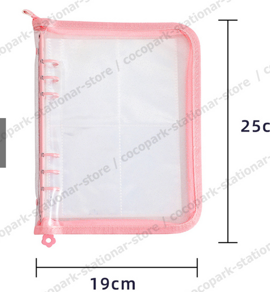 Binder Transparente Brillos