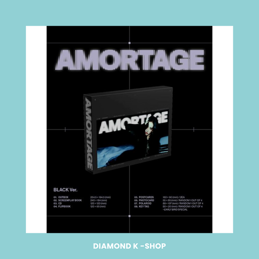 JISOO - Amortage (Exclusive Edition) + POB Ktown4u (Ver. A)