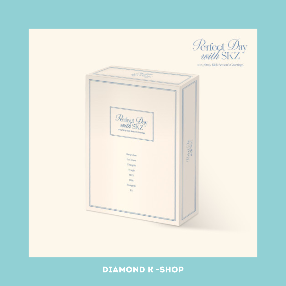 STRAY KIDS - Season's Greetings 2024 [Perfect Day With SKZ] + Regalo JYP Shop