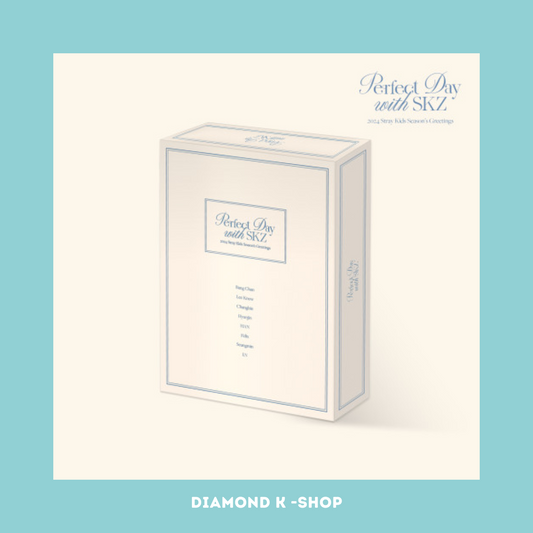 STRAY KIDS - Season's Greetings 2024 [Perfect Day With SKZ] + Regalo JYP Shop