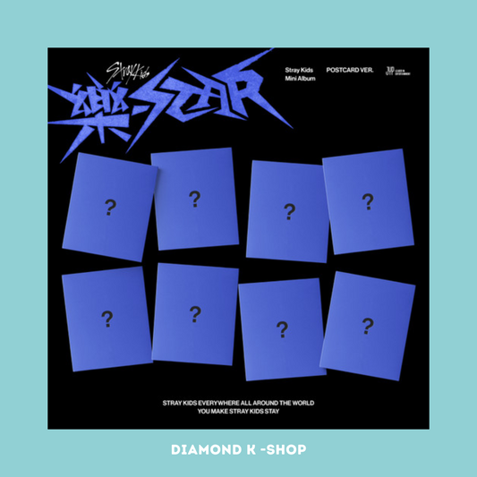 STRAY KIDS - 樂-STAR (Postcard Ver.)