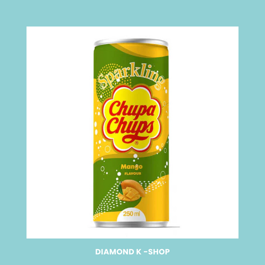 Bebida coreana Chupa Chups Sparkling - Mango