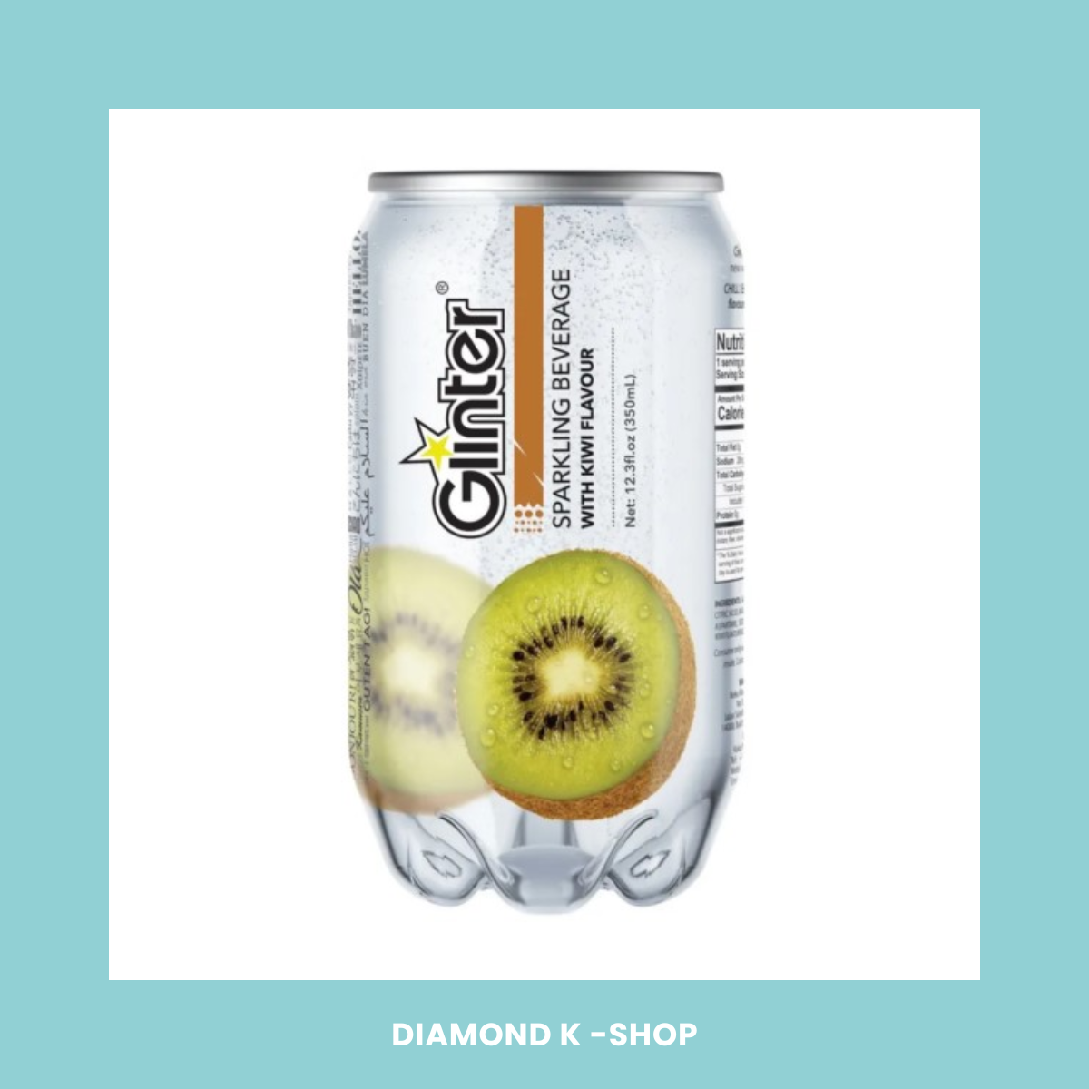 Bebida Glinter Sparkling - Kiwi